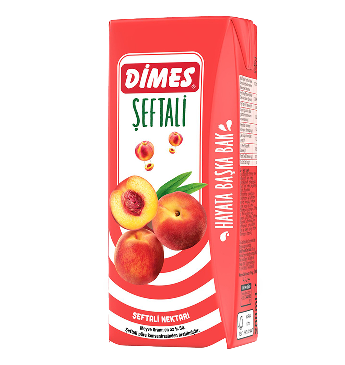Dimes Şeftali Nektarı 200 Ml