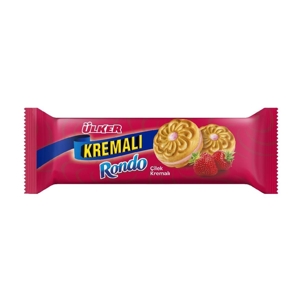 Ülker Rondo Çilekli Bisküvi 61 gr