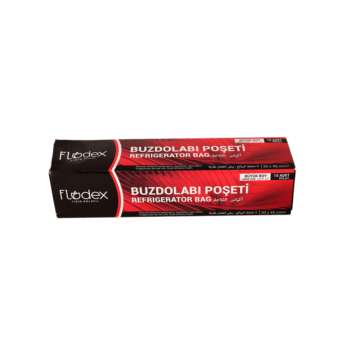 FLODEX Buzdolabı Poşeti Büyük Boy 30x45cm